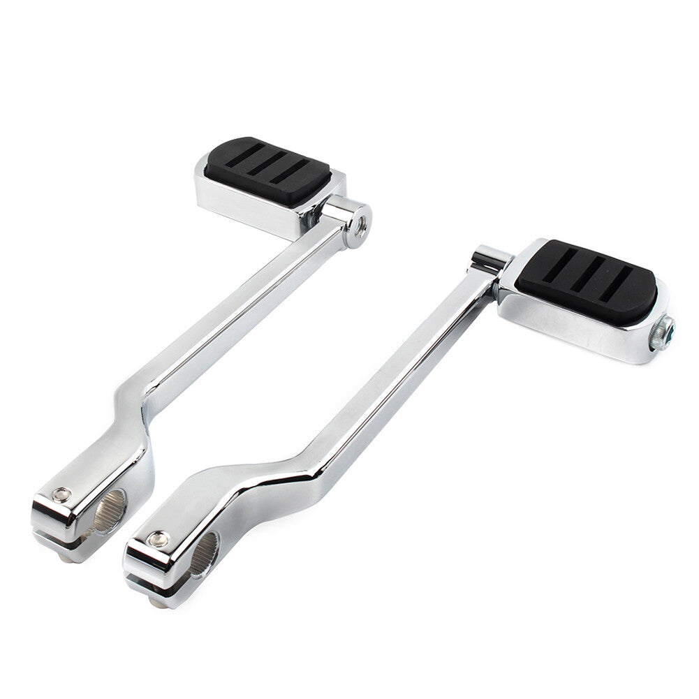 for Harley Touring Road King 1988-22 2021 Silver Heel Shift Lever Shifter Pegs Q