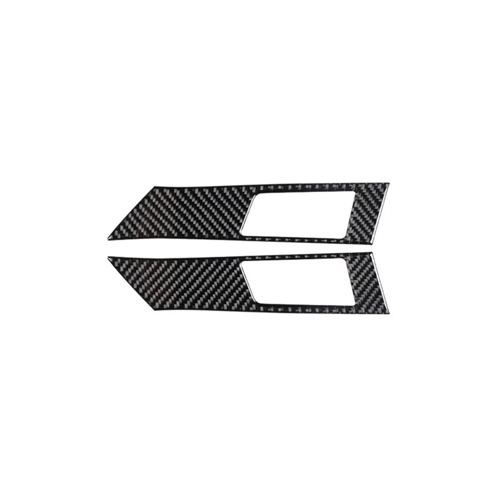 4Pcs for Seat Heating Button Trim Cover Carbon Fiber For Quest 2004-2006 v