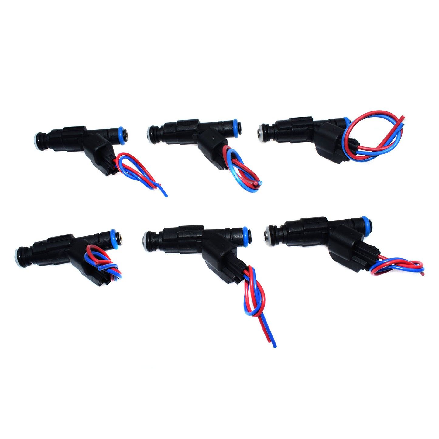 6-piece fuel injector and connector plug set for Jeep Cherokee for Wrangler 0280155784