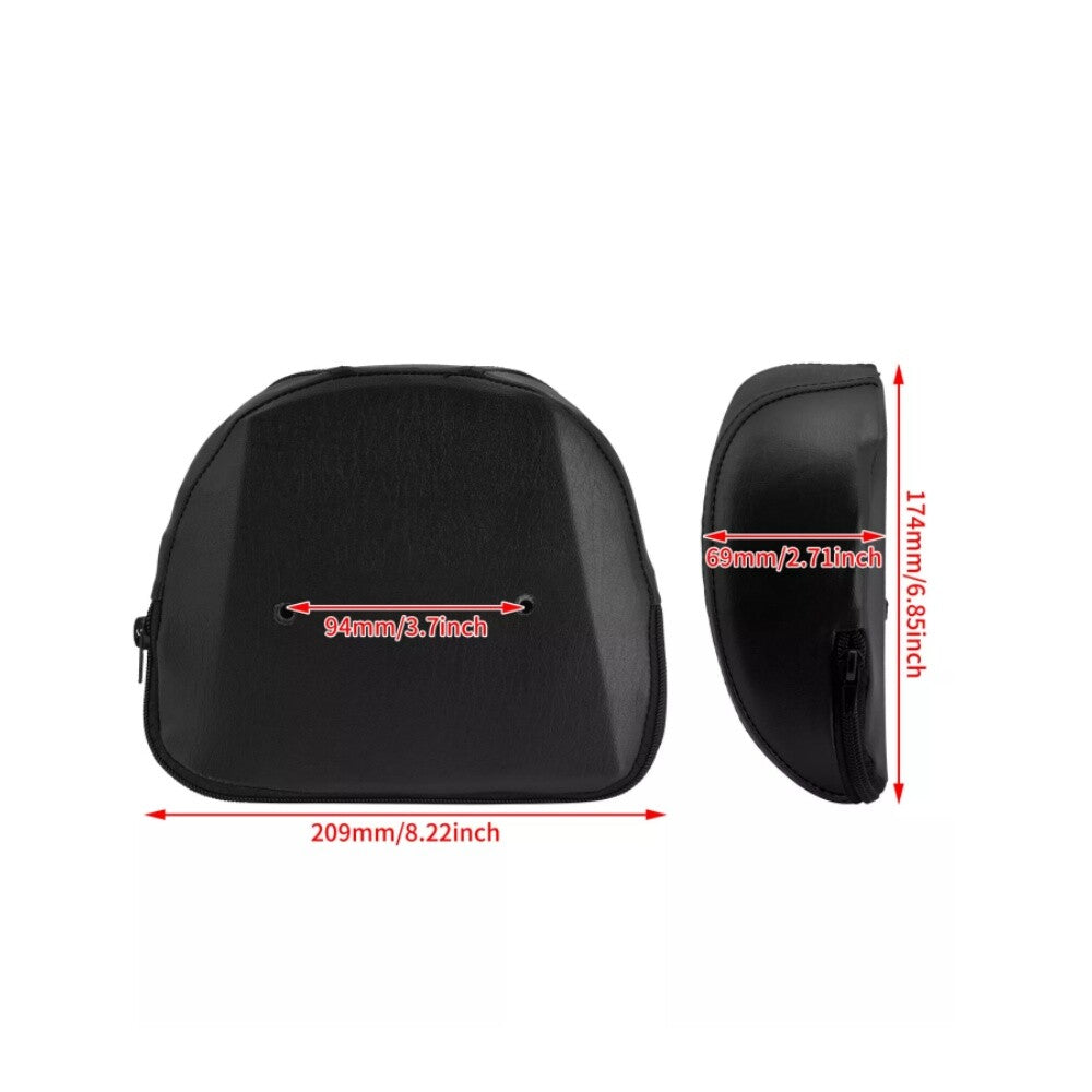 Sissy Bar Passenger Bay for Harley Sportster XL883 XL1200 Black