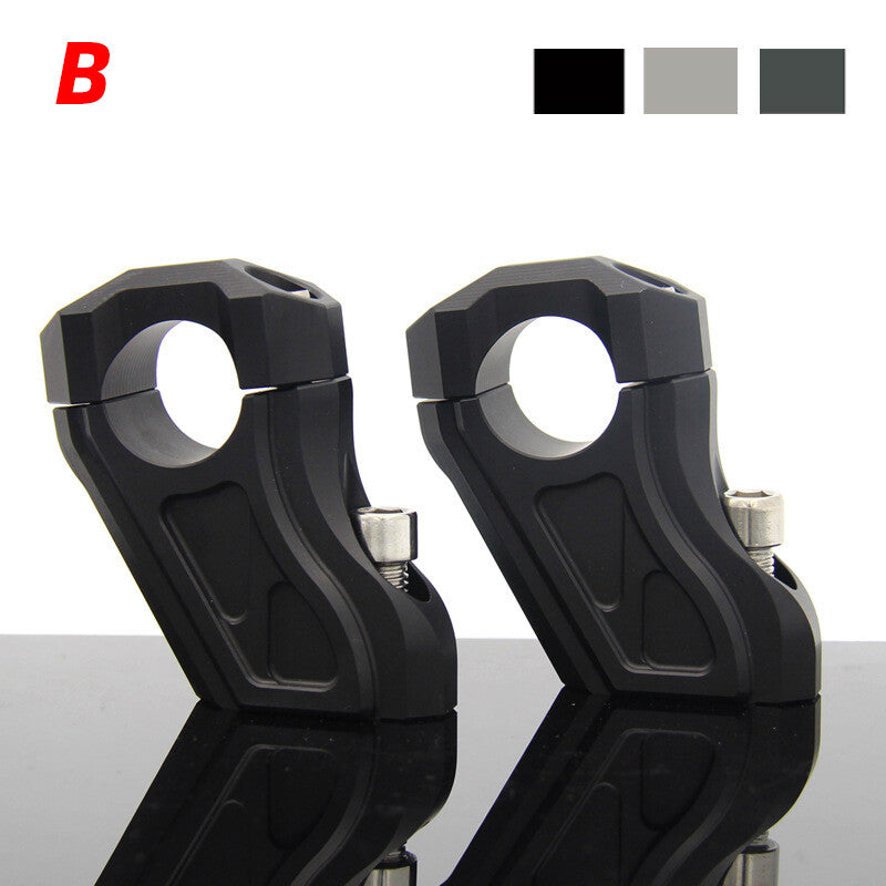 for BMW R NINE T 2014-2019 Handlebar Riser Extend Handle Bar Mount Clamp Adapter