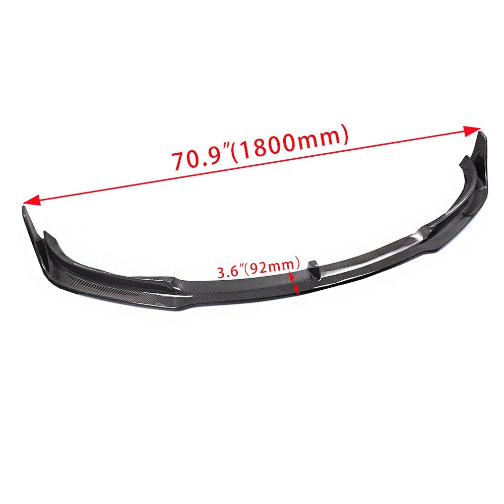 Carbon Fiber Trunk Lid Spoiler+Front Rear Bumper Body Kit for Tesla Model 3