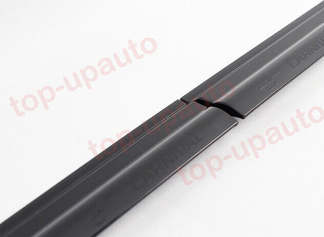 for Kia Carnival 2022-2024 ABS black Door Visor Vent Shades Sun Rain Guard 4PCS