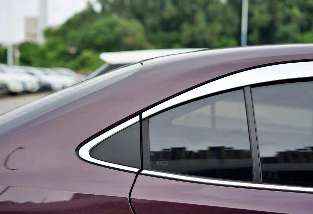 Chrome Window Visor Rain Guard Vent Deflector for Toyota for Corolla Sedan 2019-2022