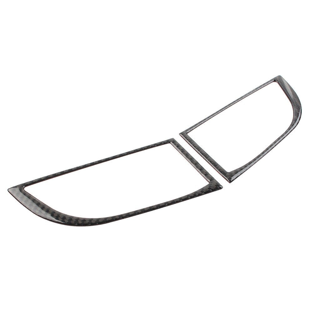 2 Pcs Front Fog Lamp Cover Panel Trim for Toyota for Land Cruiser Prado 2003-2009