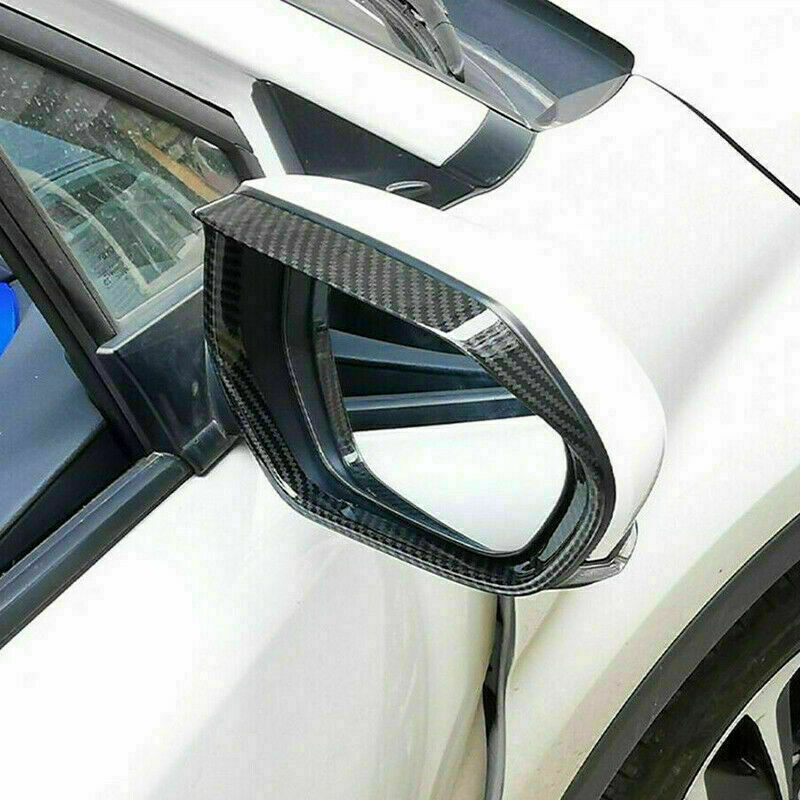 For 2018-2023 for Toyota for Camry Carbon Fiber Rearview Mirror Rain Eyebrow Frame Trims