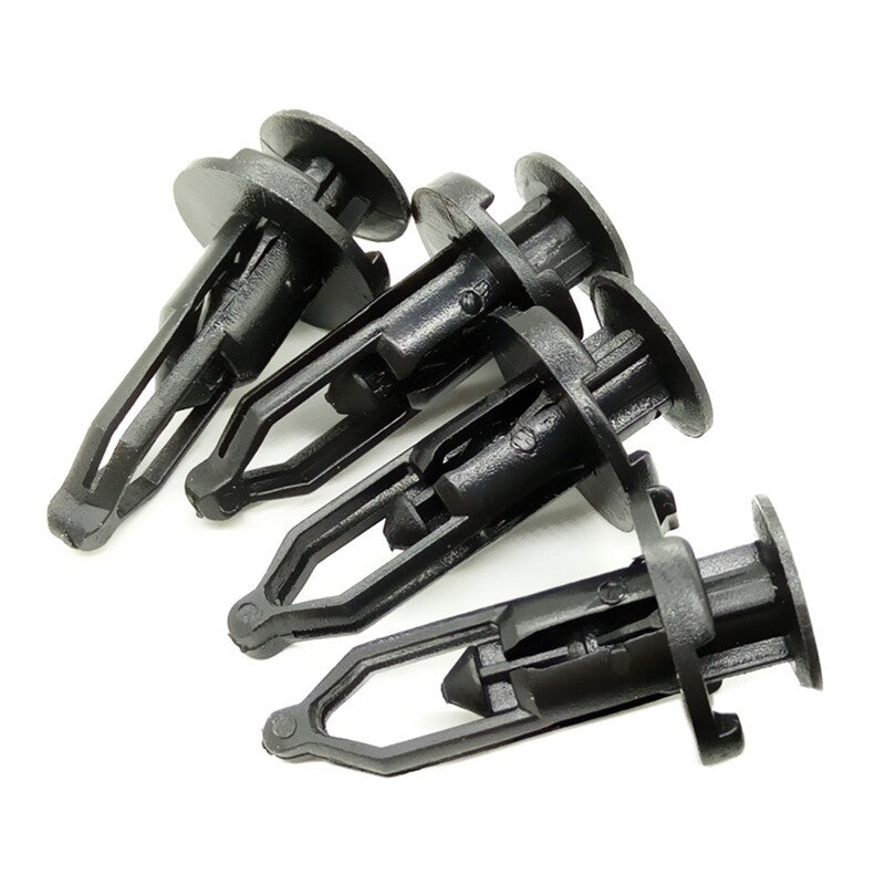 25pcs Push-Type Automotive Clips Rivet Retainer Fender Bumper Fasteners Clips
