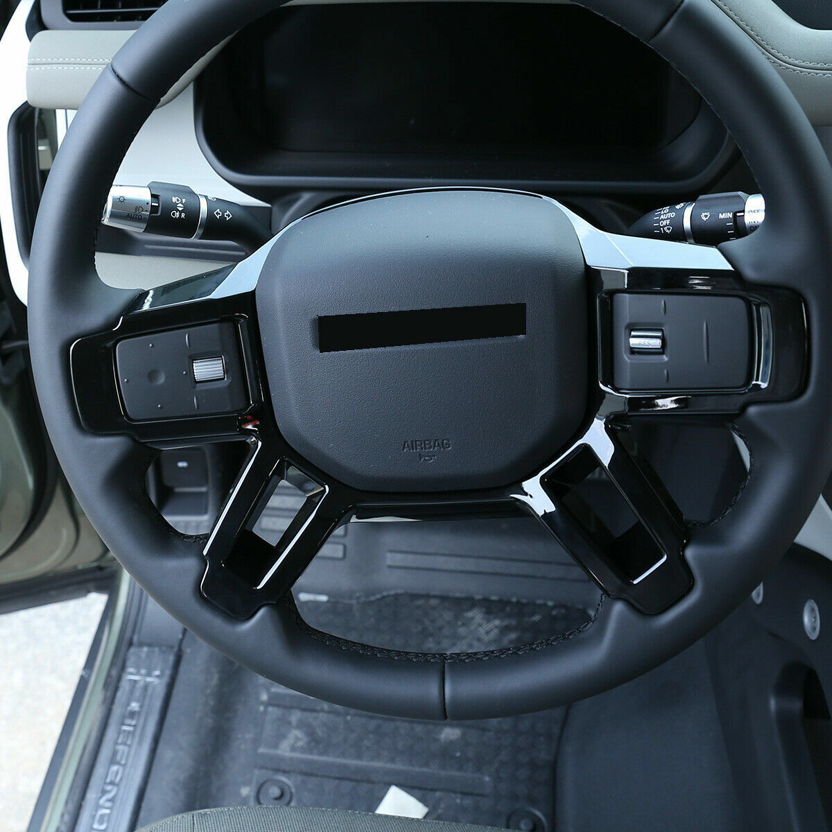 Carbon fiber ABS internal armrest box protective cover suitable for Eclipse 6-11- v