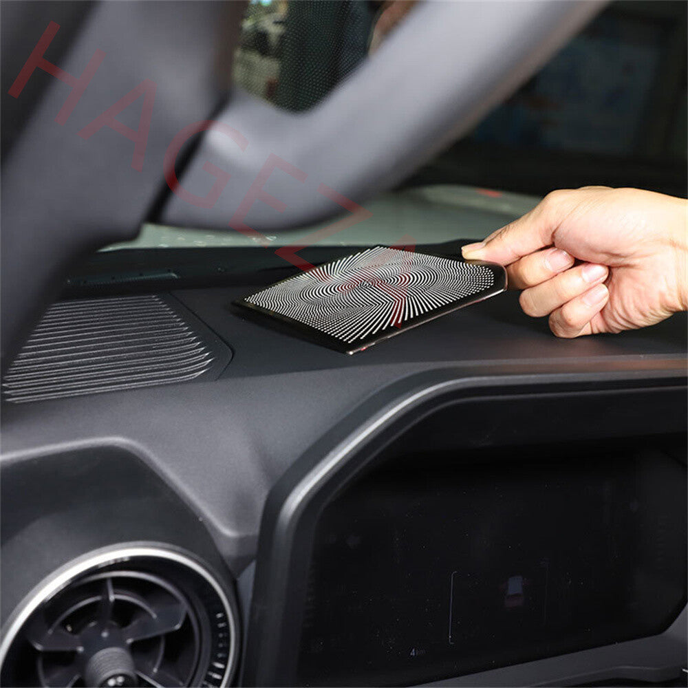Steel Black Dashboard Air Vent Dust Net Trim For Toyot@ for Land Cruiser LC250 2024+