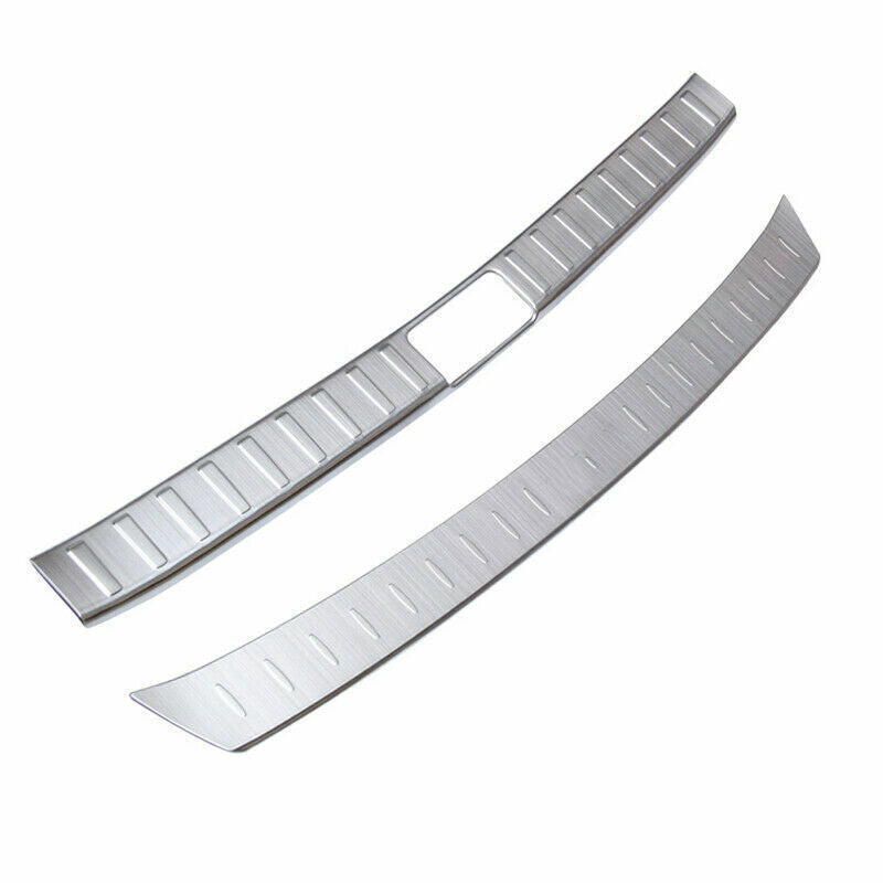 for Lexus RX350 450H 2016-21 Silver Rear Trunk Bumper Protector Sill Cover Trims