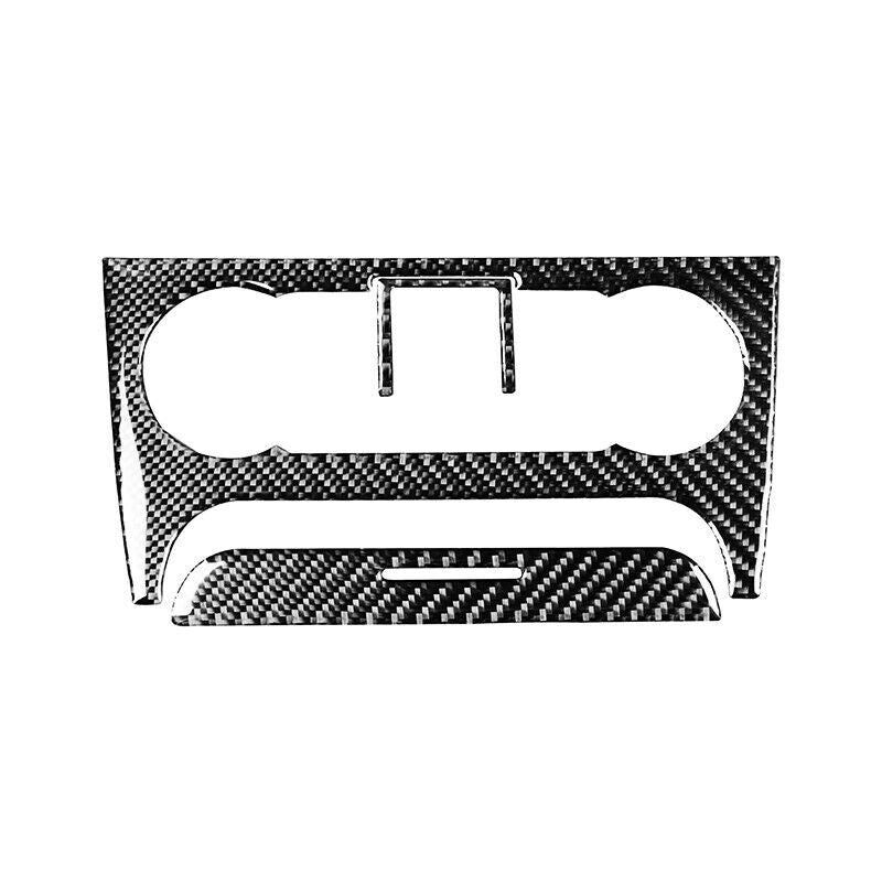 carbon fiber car air conditioning panel cover decoration for Audi TT 8N 2001 - 2006