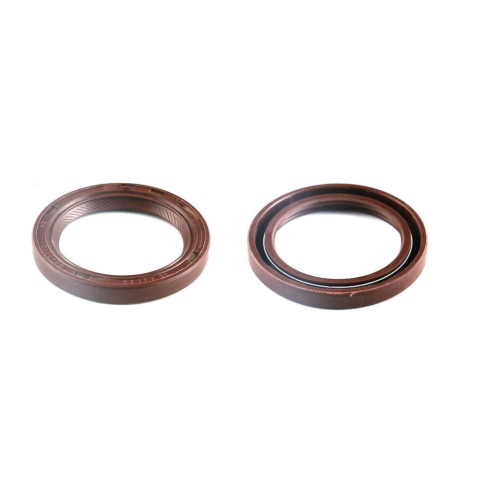 Fit 1998-09 for Volvo C70 S40 V70 2Pcs Engine Crankshaft Inner Timing Cover Oil Seal