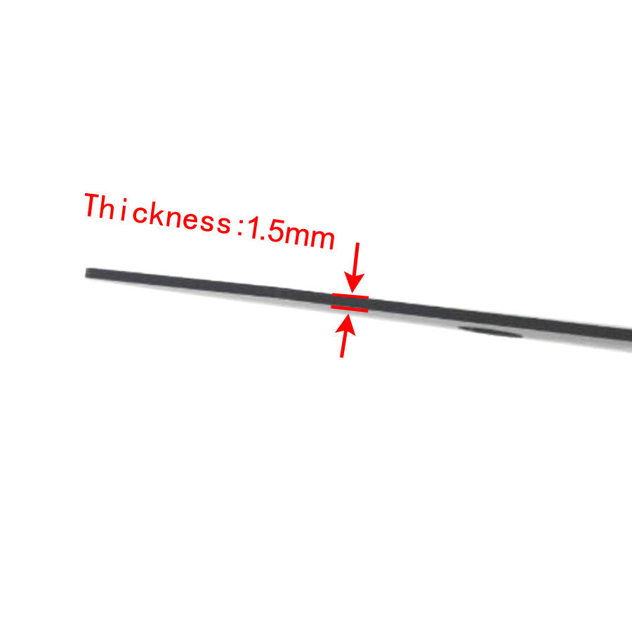Chrome 4 Slot Batwing Windshield Trim for Harley Electra Tri Glide Touring 96-13 Q