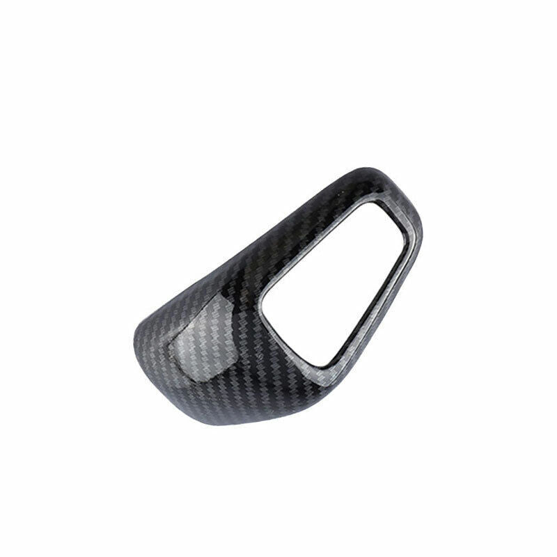 Carbon fiber style gear shift cover trim suitable for Porsche for Cayenne 17-20 Q