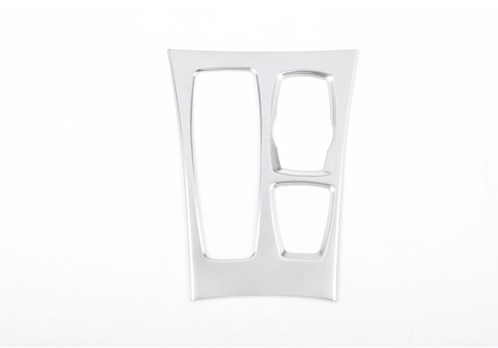 Silver ABS Central Gear Shift Box Panel Cover Trim for BMW X5 E70 X6 E71 2010-13
