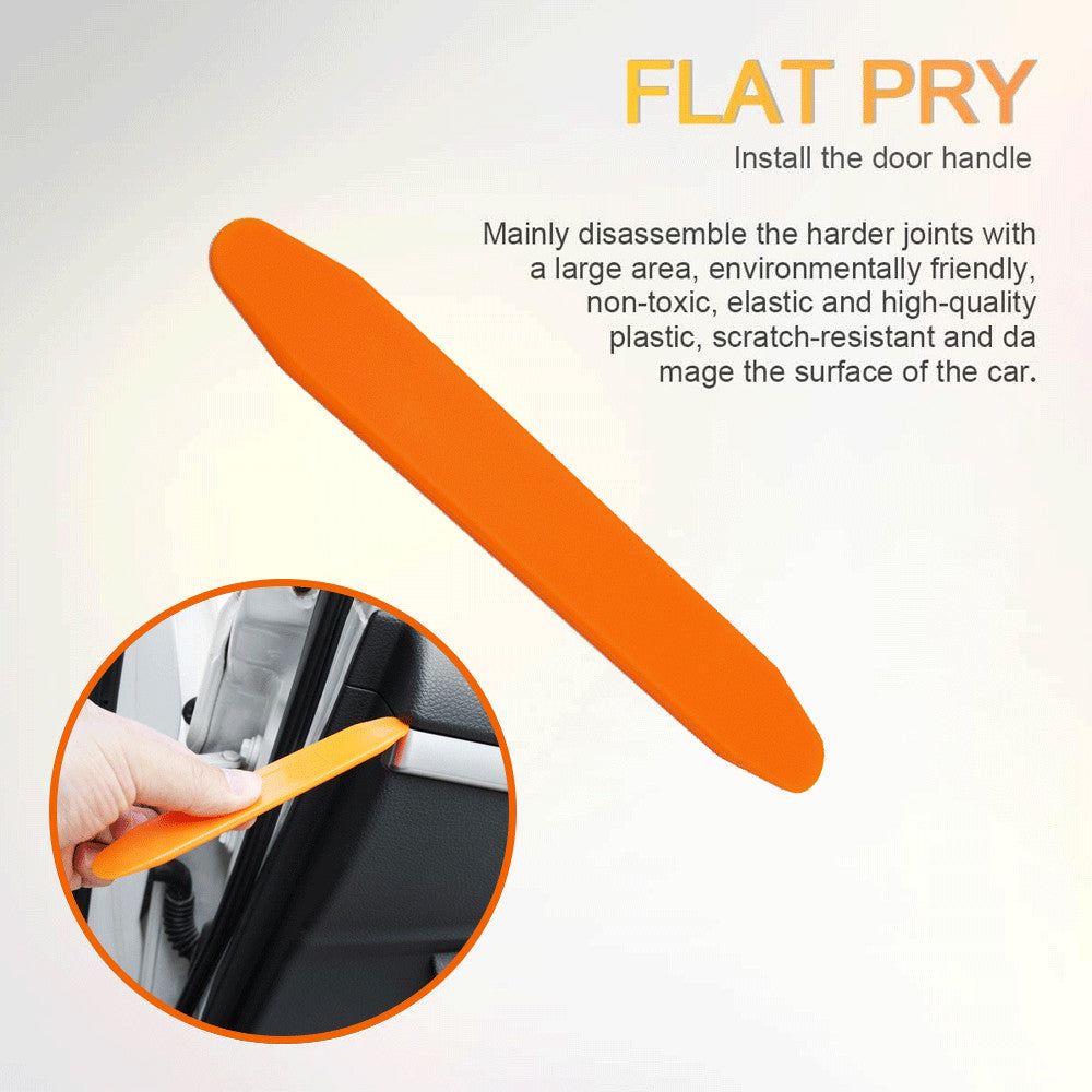 4pcs Auto Car Radio Door Clip Panel Trim Dash Audio Removal Installer Pry Tool