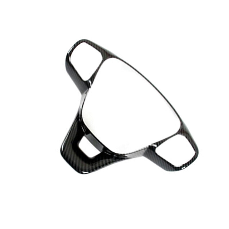 Carbon Fiber Style Steering Wheel Cover Trim Patch for Ford Escape 2020