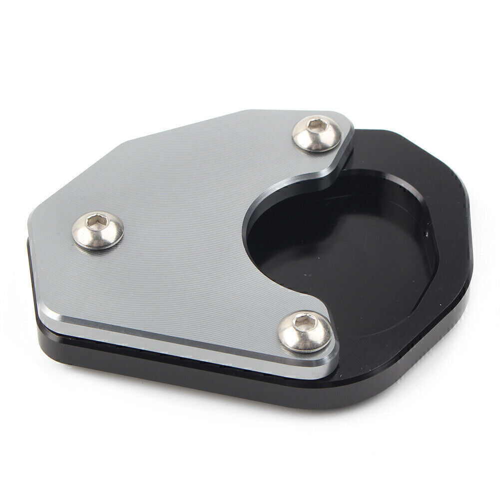 For Trident 660 2021 Kickstand Side Stand Extension Enlarge Plate Pad GREY UK