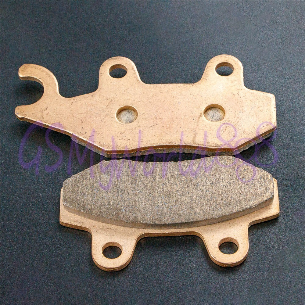 Kolmio-LAM Front Rear Brake Pads Fit for KAWASAKI KLR650 KL650 E8F/E9F 2008-2018
