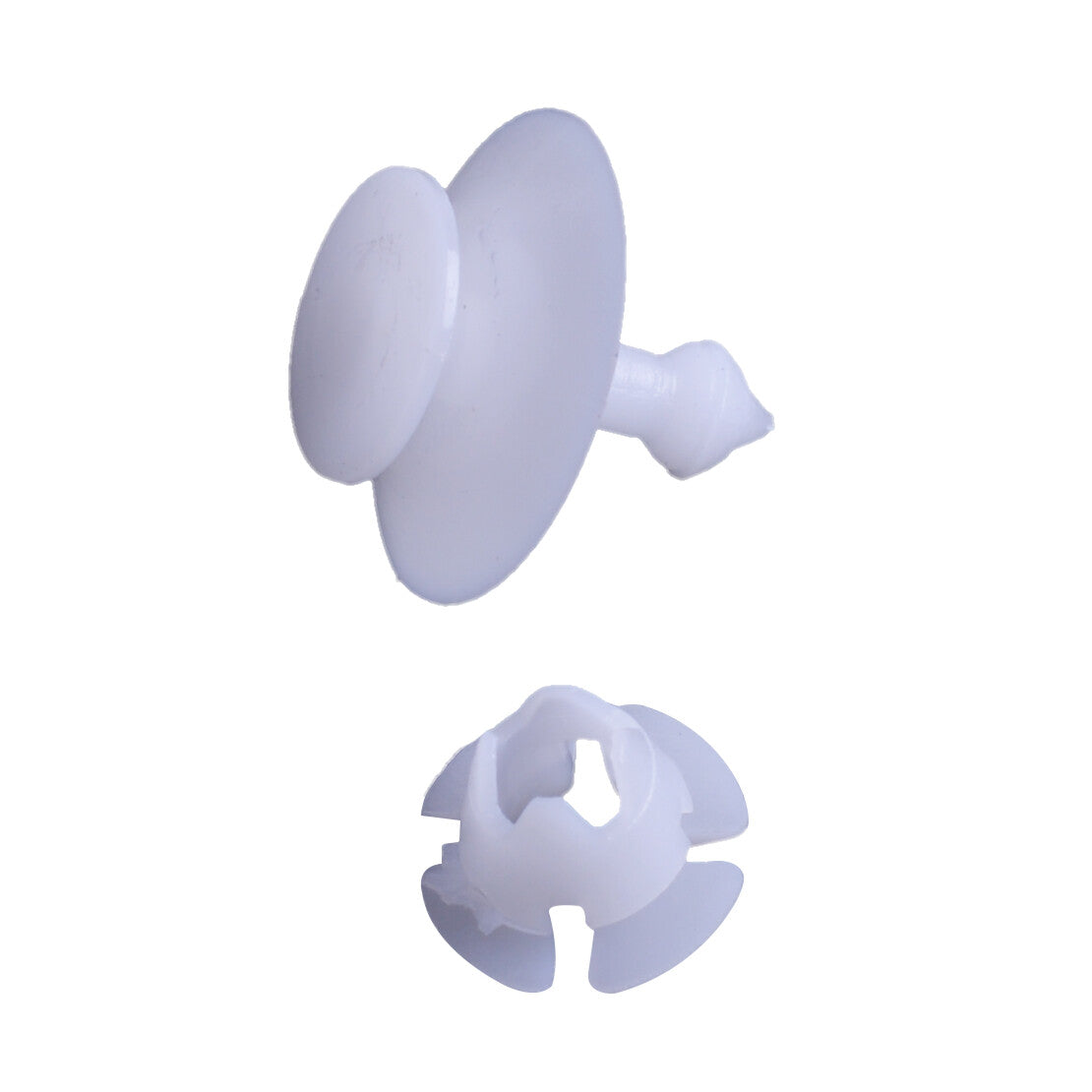 Fit for ford KA 1996-2008 20sets White Plastic Front Rear Bumper Fastener Clips