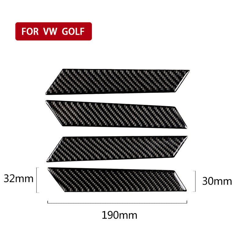 Suitable for Corolla 2014-2018 smooth black console shift panel cover S. Steel- v
