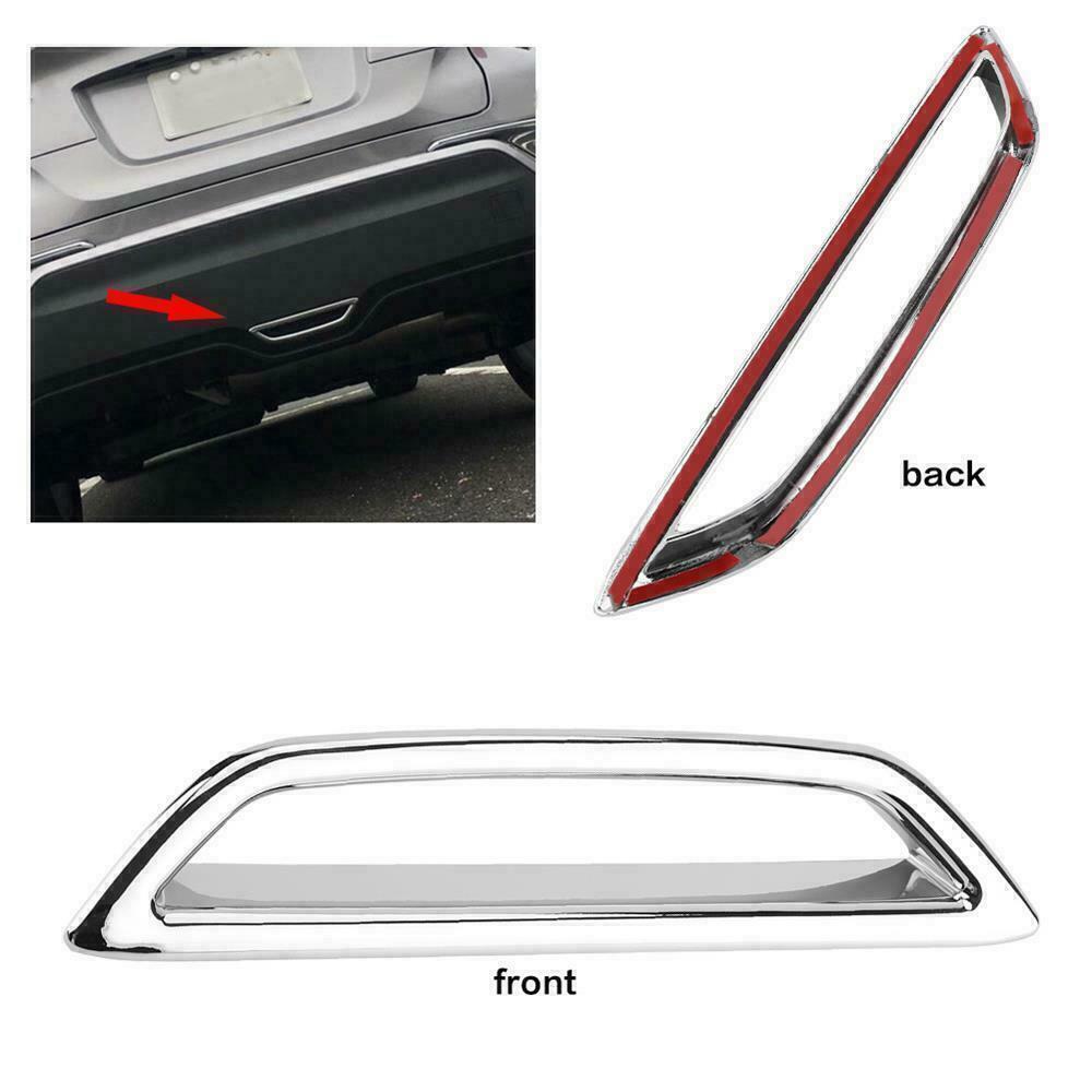 for Toyota C-HR CHR 2018-22 Chrome Rear Bottom Brake Light Lamp Frame Trim 1PCS