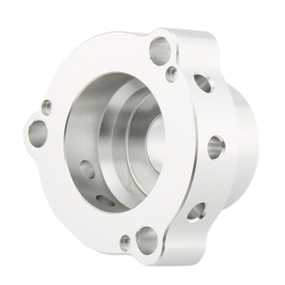 Silver Turbo Blow Off Valve BOV Dump Adaptor Spacer for Audi A3 2.0T FSI B7