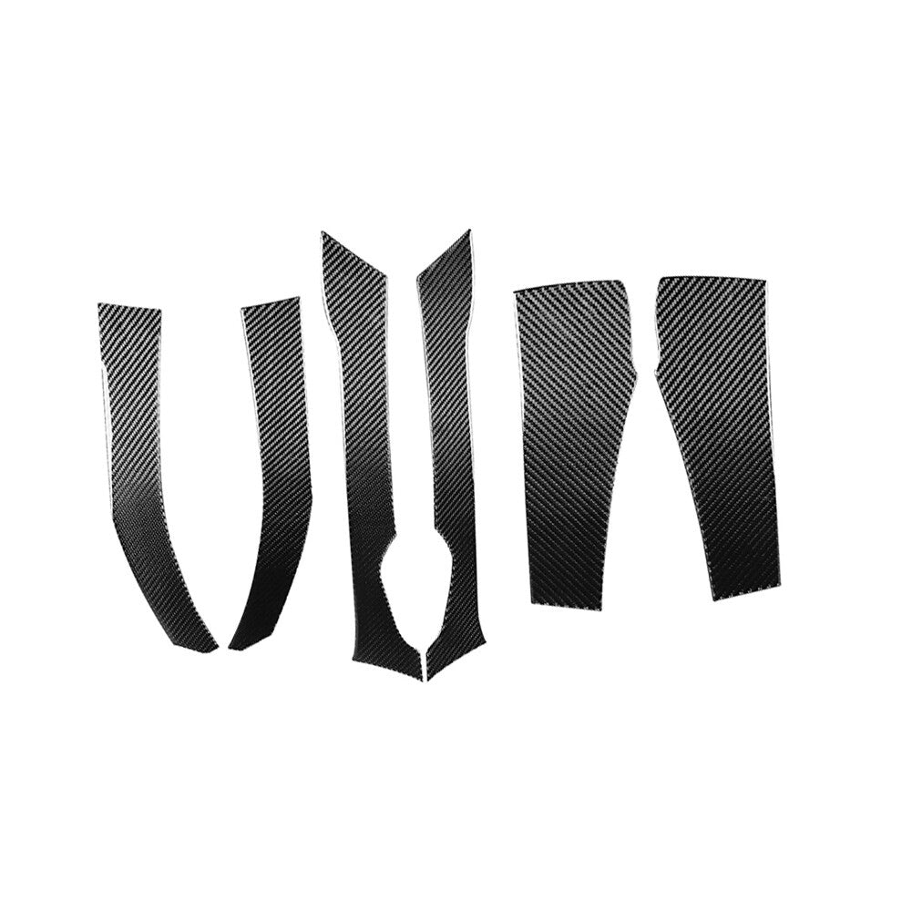 Carbon Fiber Rear for Seat Side Panel Cover Trim for Dodge for Challenger 2015-2024 2022