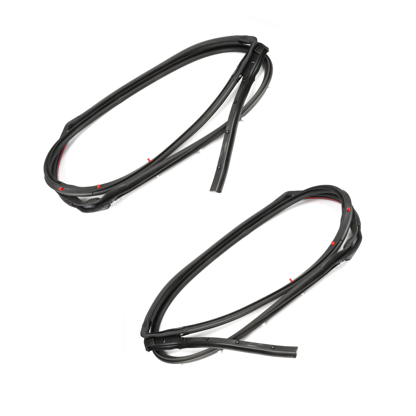 2 Rear 82831-3RA0A-A11 Doors Rubber Weather Strip Seals for Nissan SENTRA 13-19