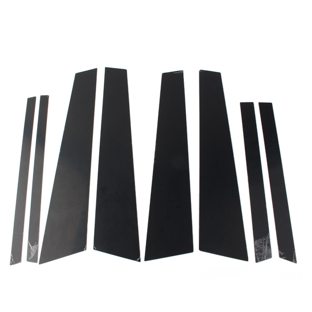for BMW X3 F25 2011-2017 16 8Pcs Car Door Window Pillar Post Cover Trim Black PC