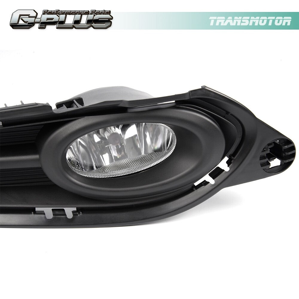 Suitable for 2016- for Honda HRV HR-V Clear Lens Fog Light Anti-Collision Light + Wire + Switch - v