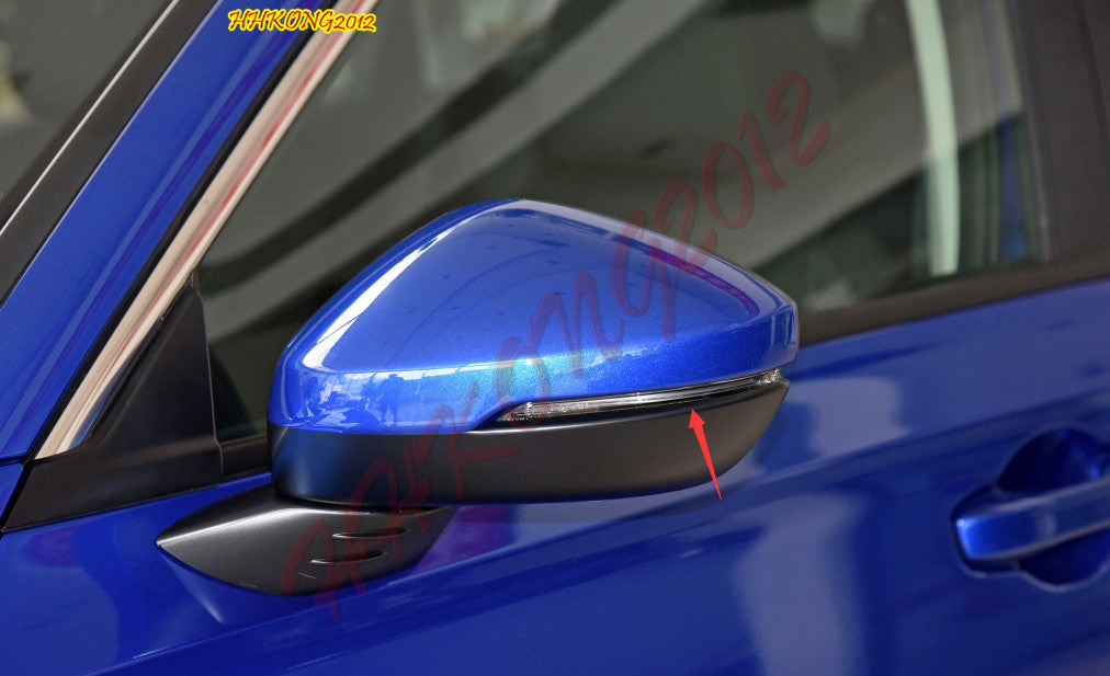 2X for Honda for Civic 2022-2023 LED Outer RearView Mirror Light Turn Signal Replace