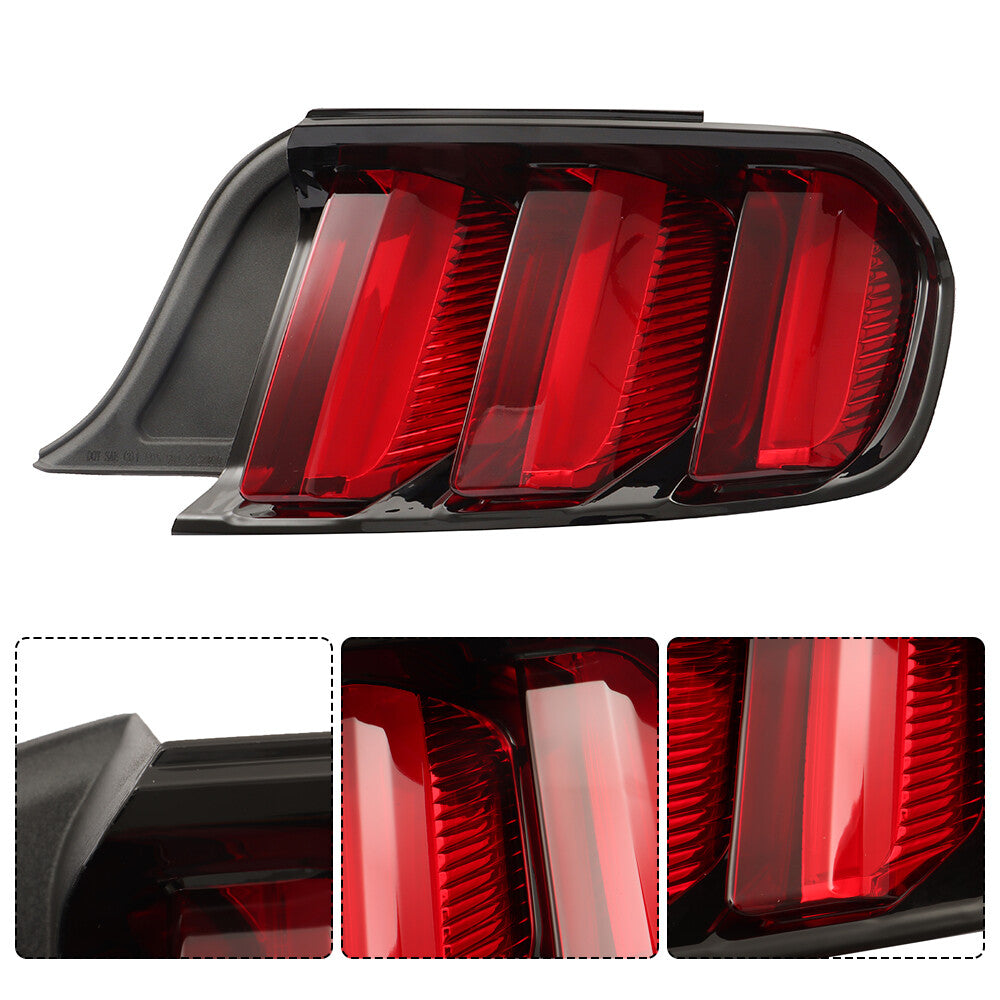 Halogen red taillights on the right/passenger side for Mustang 2015-2017 n