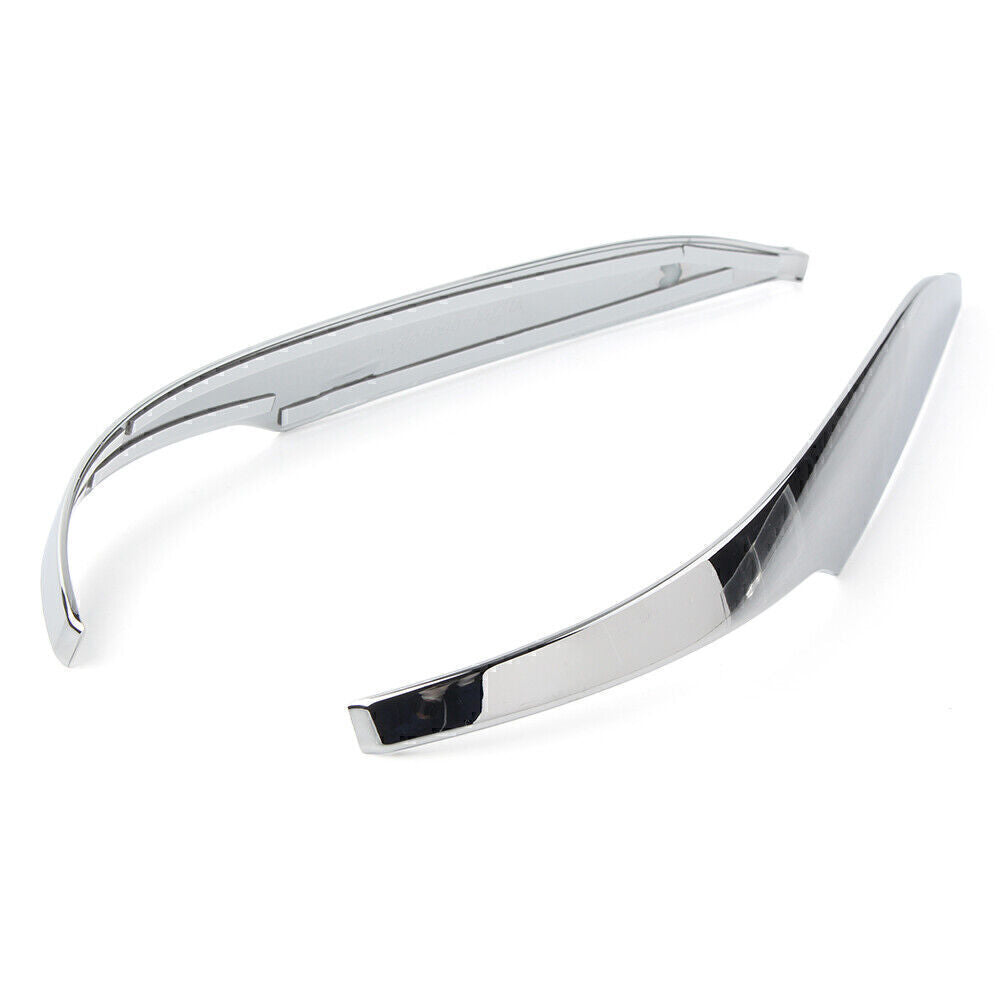 2 x Side Rearview Mirror Moulding Trim Cover for Toyota Highlander 2014-2019 Car