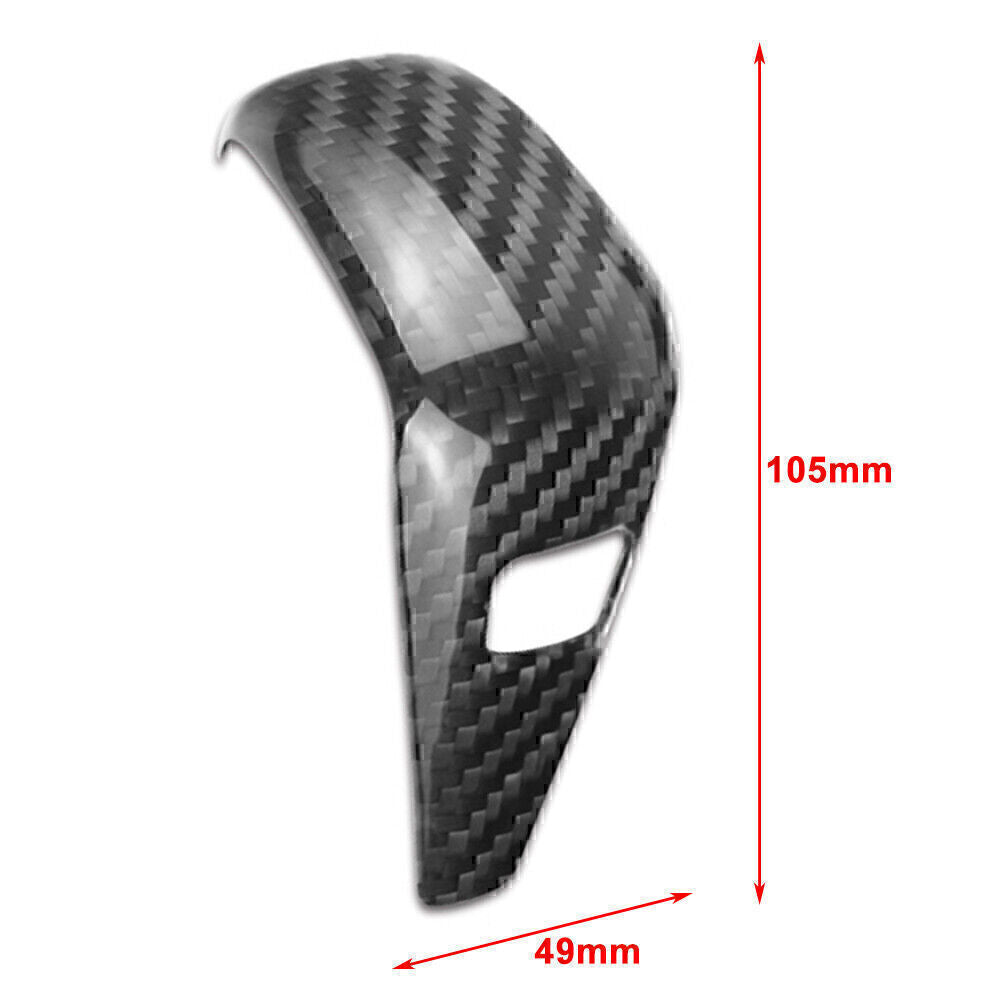 Carbon Fiber Gear Shift Knob Cover Sticker Trim for BMW 3 Series G20 2019-2021