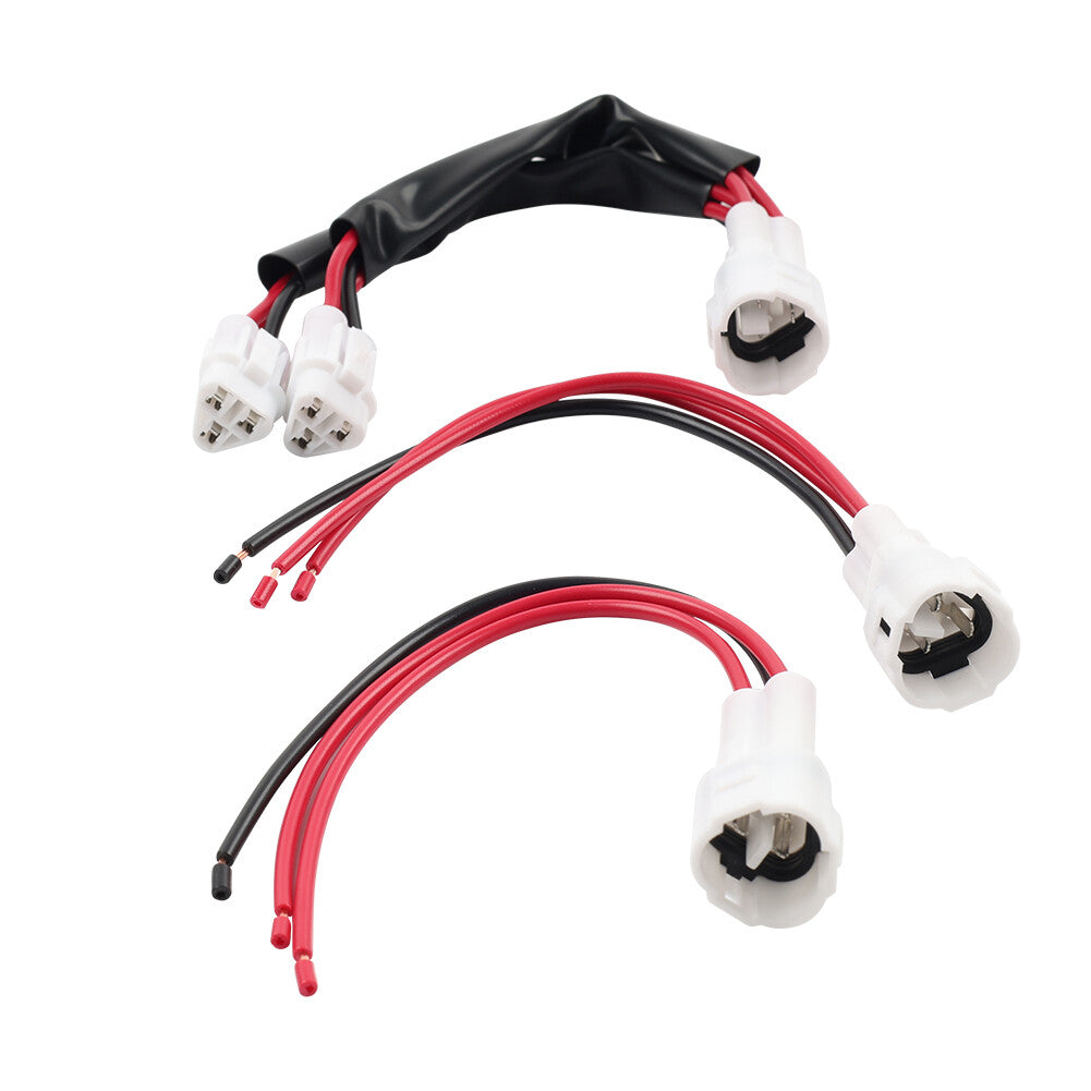 3x Power Outlet Splitter Plug USB Charger Connector for Yamaha Tenere700 XTZ1200