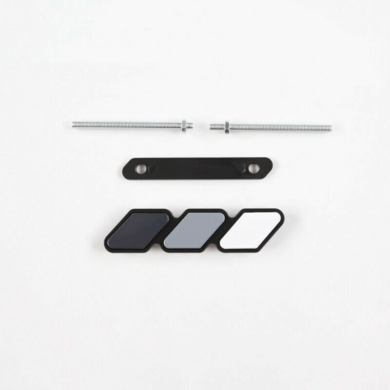 for Toyota FJ Cruiser 2007-2020 Three-Colour Front Center Mesh Grille Decor trim