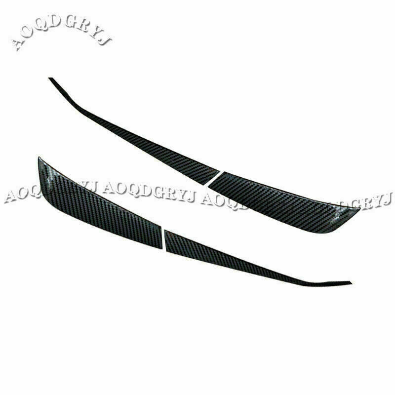 for Lexus ES350/300H 2019-2022 Carbon Fiber Tail Light Moulding Eyebrow Trims 4P