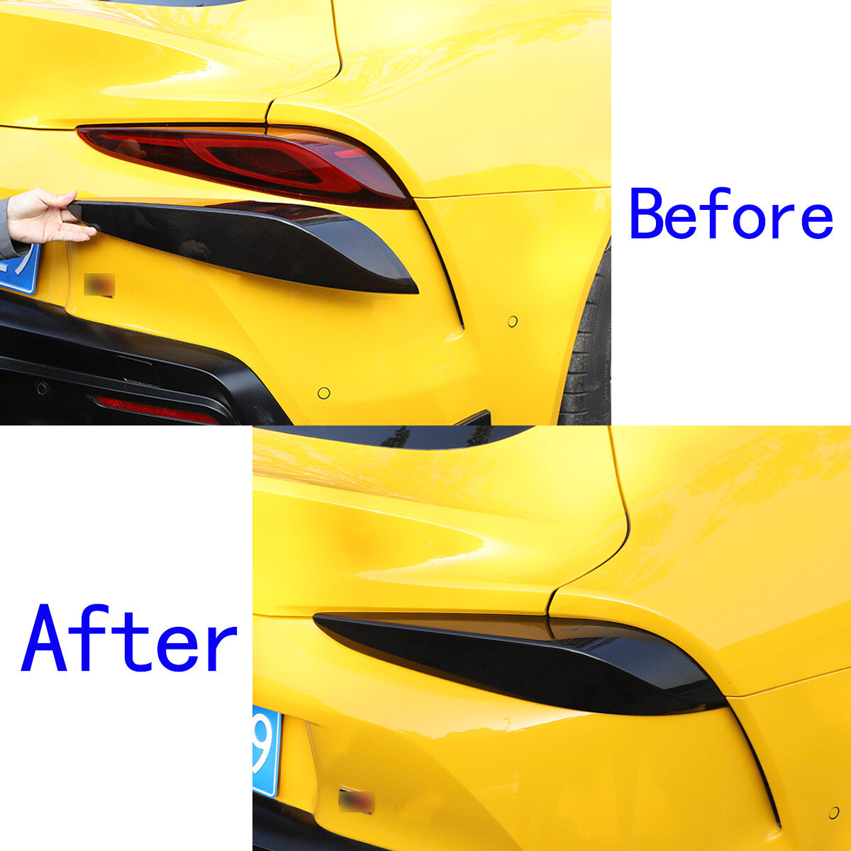 Carbon fiber exterior steering wheel frame decorative cover suitable for 86/ Sub@ru BRZ 17-21- v