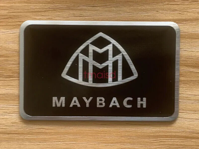 for Maybach Car Badge Emblem Decal Stickers for Mercedes C63 CL63 E63 SL55 SLK