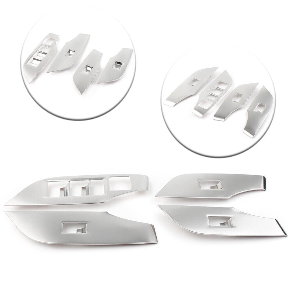 Fit for Toyota RAV4 2019 - 24 Interior Left Side Window Lift Panel Switch Cover Trim