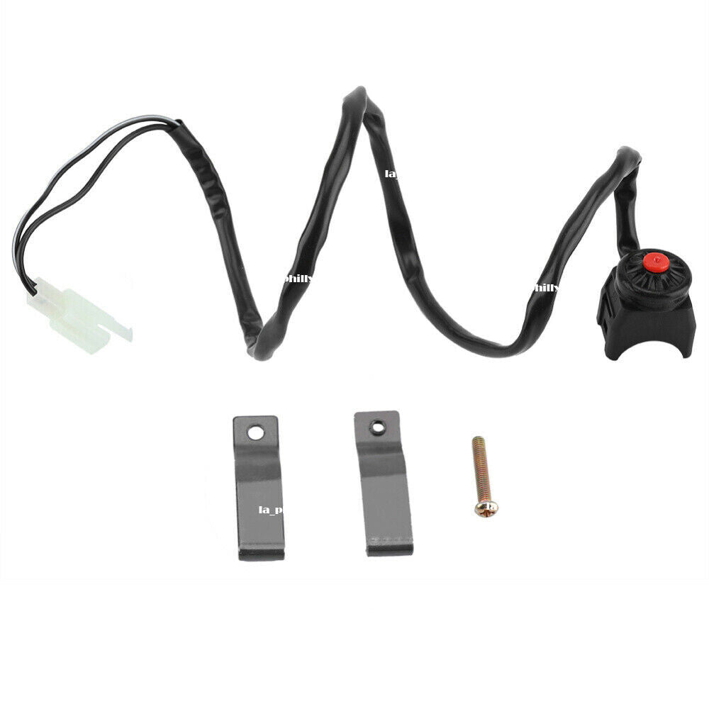 Universal Motorcycle 22mm 7/8 Handbars Mounted Stop Horn Button Switches Q