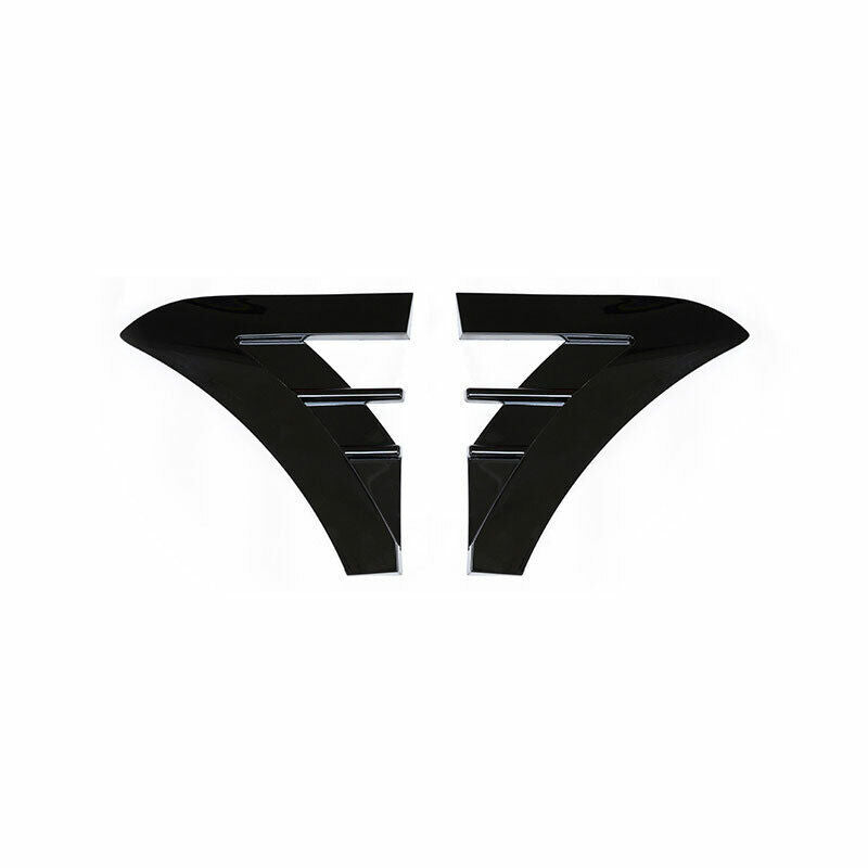 Glossy Black Exterior Front Side Fender Cover Trim for Toyota for Camry 2018-2022