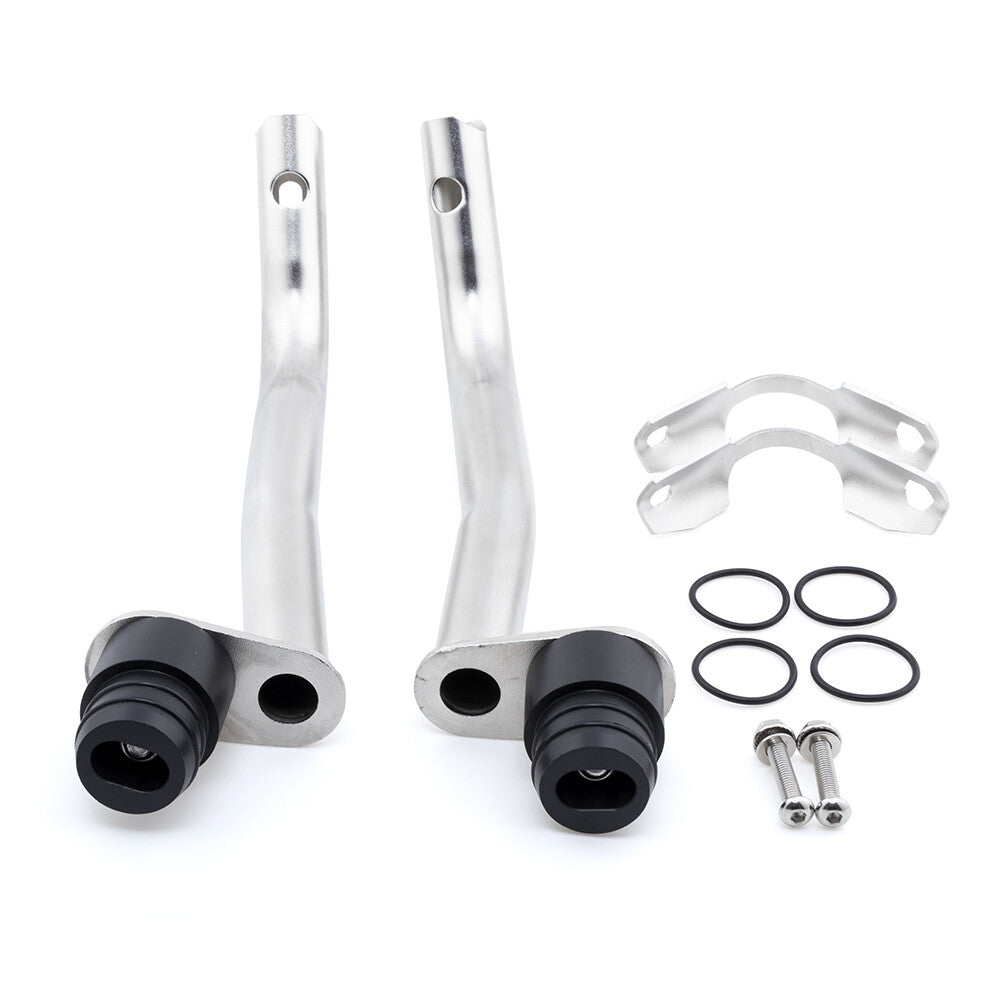 Silver Engine Guard Crash Bar Frame Bumper Guard for BMW R1250GS ADV 2019-2021 Q