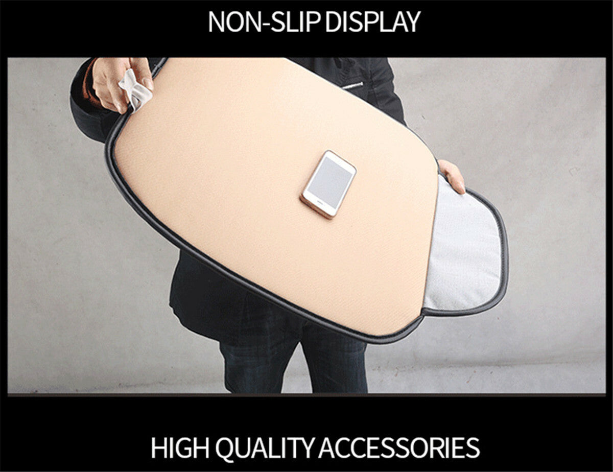 Car Back Rear for Seat Cover Breathable PU Leather Pad Fit for Interior Accessories