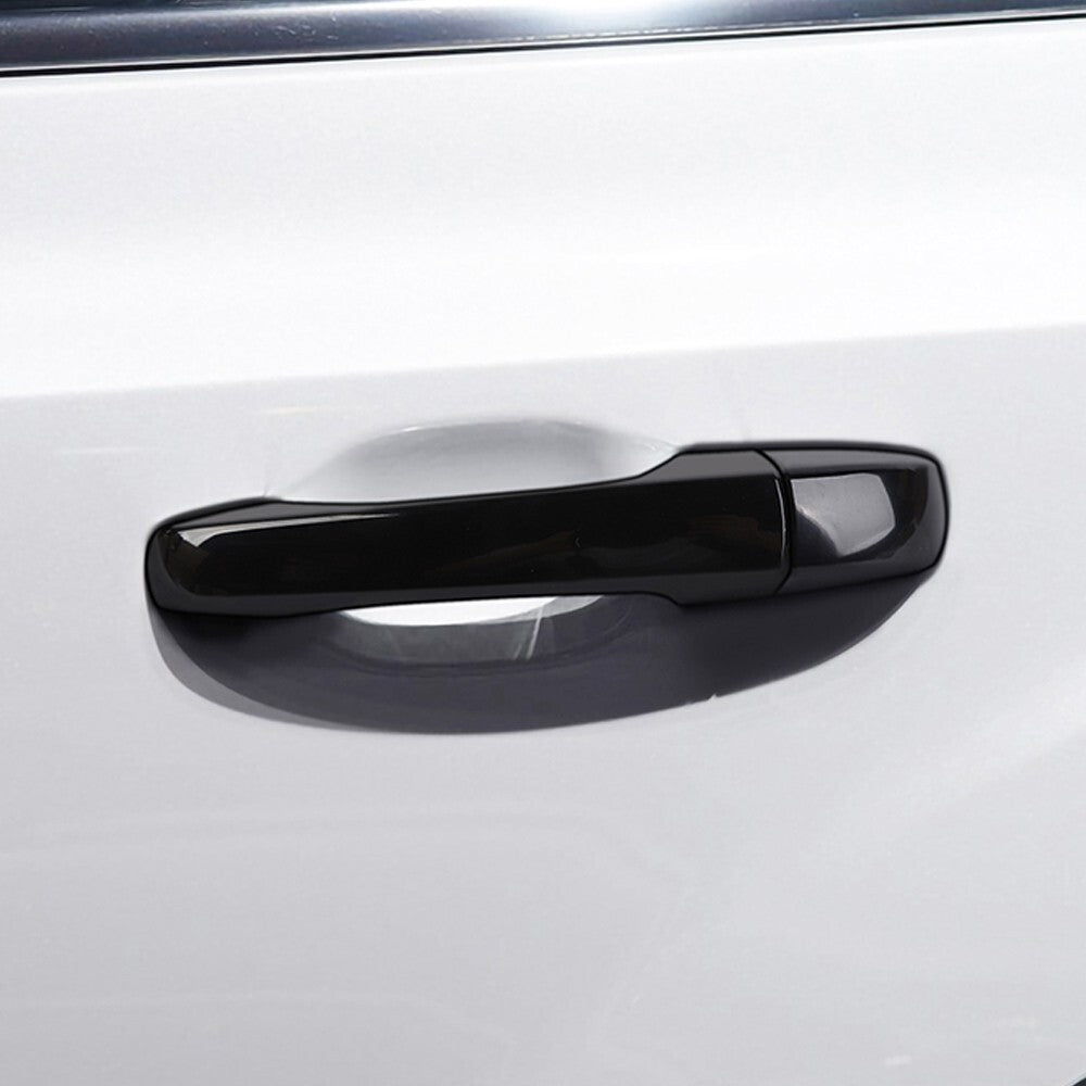 for Smart Keyless Door Handle Covers Trims for 11-23 for Chrysler 300/300C Glossy Black