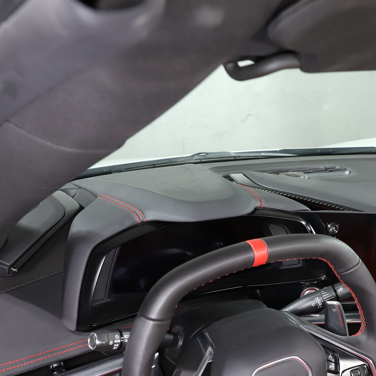 Sunshade Rear Windshield Block Cover Trim for Corvette C8 Z51 Z06 2020 - 2023 - v