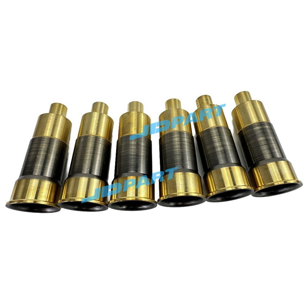 6-piece 6D17 fuel injector nozzle sleeve ME074639 for engine parts -