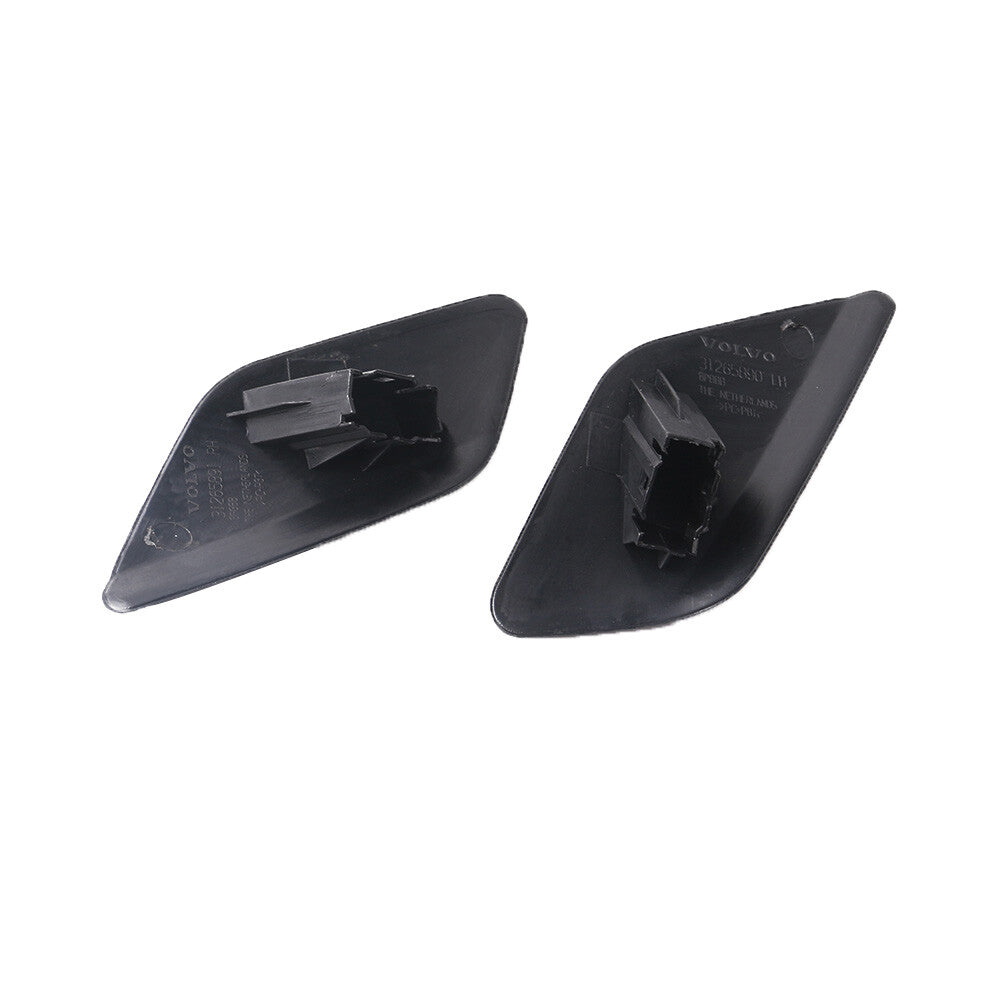 2Pcs For 2011-2013 for VOLVO S60 Front Bumper Headlamp Washer Cover Lid Left Right Q