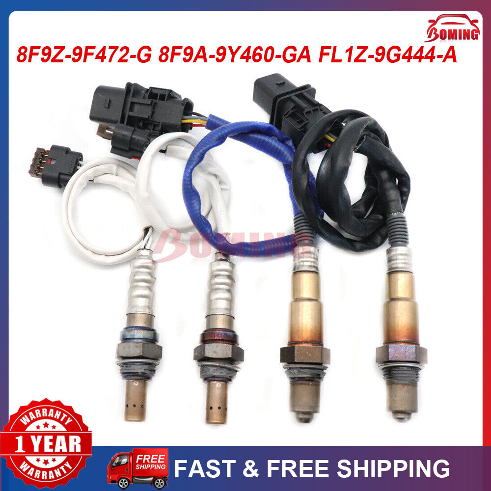 Four Oxygen (O2) Sensors 1 2 for 2005 for Nissan Armada V8 5.6L (Upstream + Downstream)